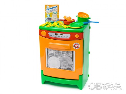 ![CDATA[БТ Посудомоечная машина (в подар. упак.)+кух.посуда, Орион 31,5*21,5*43,. . фото 1