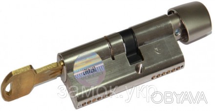 Цилиндр GERDA WKM-4 95 мм 40/55 VARIANT ключ/тумблер никель (Польша) 
Профильные. . фото 1
