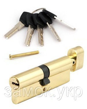 Цилиндр Avers DM-90(40/50C)-C-G ключ/тумблер золото (Китай)
 
Цилиндры серии DМ . . фото 2