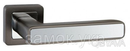  Ручка дверная на розетке Punto Mars QR GRCP-23 графит / хром
 
Характеристики р. . фото 1
