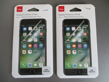 Фирменная verizon защитная пленка для Apple iPhone 6 Plus 6s Plus 7 8 Plus +. Ровно. фото 1 Фирменная verizon защитная пленка для Apple iPhone 6 Plus 6s Plus 7 8 Plus +. Ровно. фото 1