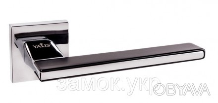  Yalis 243 PC/SB полированный хром/черный
 
YALIS BJ79-243 – дверная ручка на кв. . фото 1