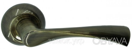 Ручка на розетке APECS H-0823-A-AB Megapolis "New-York" бронза (Китай) 
	Размер . . фото 1