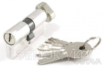 Цилиндр Avers EL-60-C-NI ключ/тумблер никель (Китай)
 
	Материал - Алюминий
	Цве. . фото 1