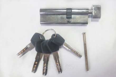 Цилиндр Avers DM-90(60/30С)-С CR хром ключ/тумблер (Китай)
 
Цилиндры серии DМ с. . фото 6