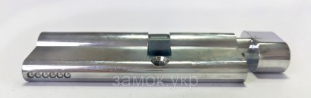 Цилиндр Avers DM-90(60/30С)-С CR хром ключ/тумблер (Китай)
 
Цилиндры серии DМ с. . фото 4
