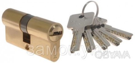 Цилиндр GERDA H-PLUS 70 мм 30/40 ключ/ключ 5 ключей латунь (Польша)
Профильные ц. . фото 1