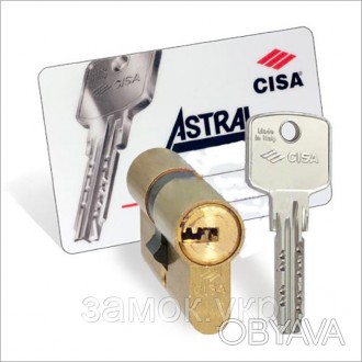 Цилиндровый механизм Cisa Astral 35/55 хром
 
 Цилиндры и ключи – это сейчас осн. . фото 1