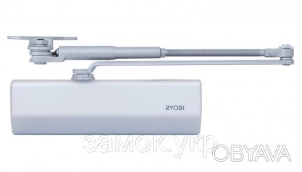 Доводчик дверной накладной RYOBI DS-1554P PRL до 80кг серебристый
 
RYOBI DS-155. . фото 1