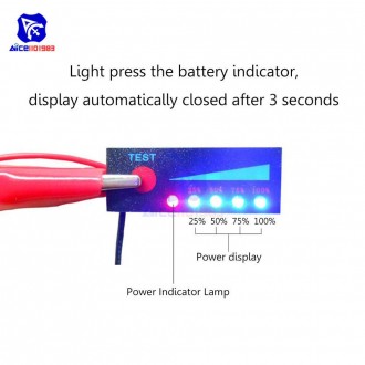 LED индикатор заряда/разряда аккумуляторов li-ion / Li-pol 1s
LED индикатор заря. . фото 3