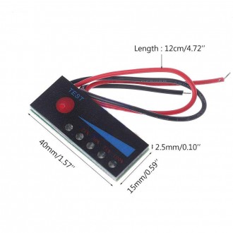 LED индикатор заряда/разряда аккумуляторов li-ion / Li-pol 1s
LED индикатор заря. . фото 4