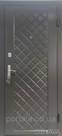Входная бронированная дверь "Портала" серии "Комфорт" модель Мадрид 2, для уличн. . фото 1