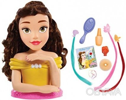Манекен голова для причесок принцесса Дисней Белль Делюкс Disney Princess Deluxe