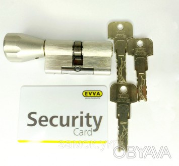 Цилиндр EVVA 4KS ключ-тумблер
 Интеллектуальная технология с функциональным диза. . фото 1