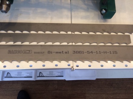 Биметаллические ленточные пилы по дереву 0.6, 4, 20. Киев. фото 1