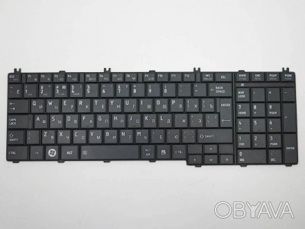 Новая клавиатура для ноутбука Toshiba C650, C655, C660
 черного цвета, с rus бук. . фото 1