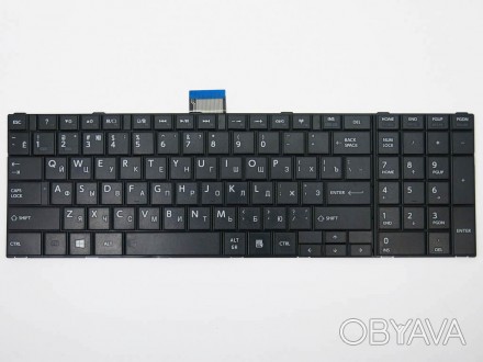 Новая клавиатура для ноутбука Toshiba C850, C855, C870
 черного цвета, с rus бук. . фото 1