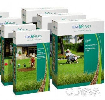 Газонная трава EuroGrass Sport 2,5 кг (коробка)
Смесь для солнечных и спортивных. . фото 1