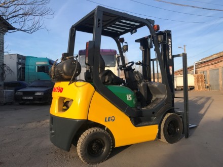 Газ-бензиновый вилочный погрузчик Komatsu с боковым смещением. Одесса. фото 1 Газ-бензиновый вилочный погрузчик Komatsu с боковым смещением. Одесса. фото 1