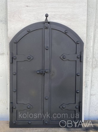  Дверцы
Дверка под коптилку арка металлическая двухстворчатая, принимаем заказ п. . фото 1