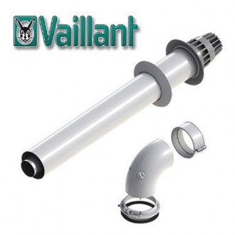 Коаксиальный горизонтальный комплект Vaillant. Київ. фото 1 Коаксиальный горизонтальный комплект Vaillant. Київ. фото 1