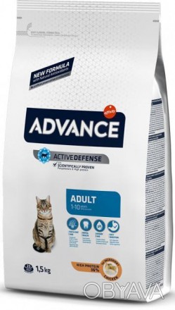 Корм для кошек Advance Cat Chicken & Rice – это высококачественный сбалансирован. . фото 1