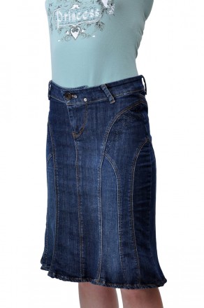 Юбка джинсовая Crown Jeans модель 378 (BOMRNG STR) Vintage Denim. Черновцы. фото 1 Юбка джинсовая Crown Jeans модель 378 (BOMRNG STR) Vintage Denim. Черновцы. фото 1