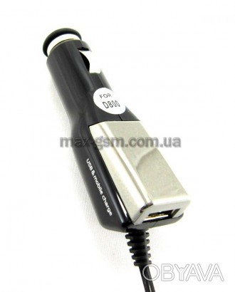 ACH-007 - Универсальное автомобильное зарядное устройство с USB разъемом. Предна. . фото 1