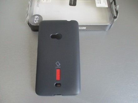 Чехол силиконовый capdase для Nokia Lumia 625.  Цвет - черный.

Фото реальные . . фото 2