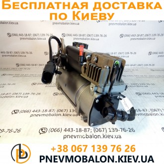 Оригинальный компрессор пневмоподвески устанавливается на автомобиль VolksWagen . . фото 3