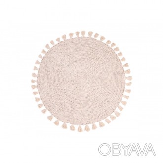 Коврик Irya - Olita 100*100 розовый пудра Производитель: IRYA; Тип: Коврик для в. . фото 1