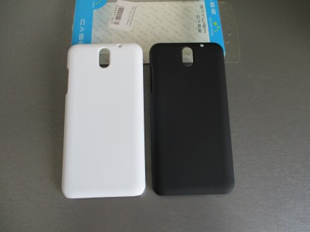 Чехол бампер для HTC Desire 610.   Пластик.  Цвет - черный и белый.

Фото реал. . фото 2