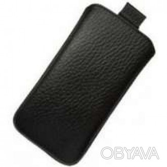 Кожаный чехол-карман для Fly IQ441 черный - фирменный чехол.
Стильный и практичн. . фото 1