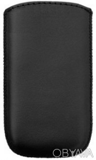Кожаный чехол-карман для Lenovo A516 black ― фирменный чехол.
Стильный чехол для. . фото 1