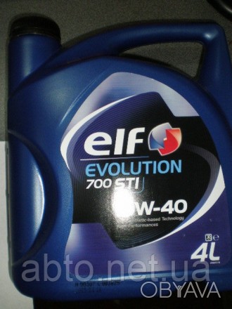 Elf 10W-40 Evolution 700 STI – Полусинтетическое автомобильное масло высокого ка. . фото 1