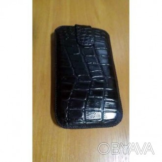 Чехол-карман HTC Desire C A320e черный 
Тип: Чехол-карман 
Материал: искусственн. . фото 1
