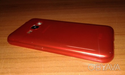 Силиконовый чехол Remax для Samsung J120 красный
 
Брендовая чехол-накладка Rema. . фото 1