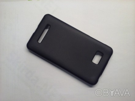 Матовый чехол-накладка HTC Desire 400 черный
 
Тип: чехол-накладка
Материал ― си. . фото 1
