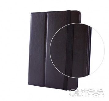 Чехол для планшета 10" универсальный черный
Тип: чехол-книга
Материал ― Эко-кожа. . фото 1