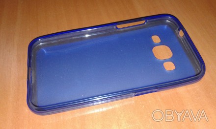 Чехол на заднюю крышку Samsung G360 / G361 Core Prime голубой Матовое покрытие
 . . фото 1