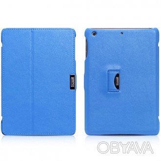Чехол-обложка iCarer Microfiber RID795 для iPad Mini/Mini2/Mini3 черный. синий. . . фото 1
