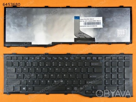 Клавиатура Fujitsu LifeBook AH532, A532, N532, NH532 черная с рамкой
Это модифик. . фото 1