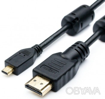 Кабель micro-Hdmi тип Д - Hdmi тип A