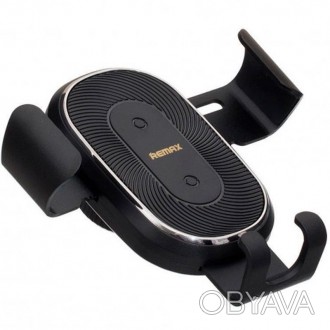 Авто держатель холдер Remax RM-C38 Black + Wireless Charger
 
Со встроенной бесп. . фото 1