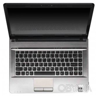 Клавиатура для ноутбуков Lenovo IdeaPad U460 Series черная с золотистой рамкой U. . фото 1