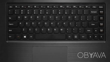 Клавиатура для ноутбуков Lenovo IdeaPad Flex 14 Series черная с серой рамкой RU/. . фото 1