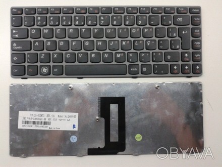 Клавиатура для ноутбуков Lenovo IdeaPad Z450, Z460, Z460A, Z460G Series черная с. . фото 1