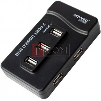 USB HUB (2.0) на 7 портів хаб концентратор. Киев. фото 1 USB HUB (2.0) на 7 портів хаб концентратор. Киев. фото 1