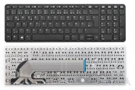 Клавиатура для ноутбука HP ProBook 450 G0, G1 G2, 455 G0 G1 G2, 470 G0 G1 G2 чер. . фото 1