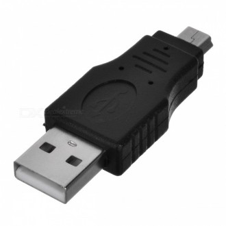 Переходник штекер Usb A - папа штекер mini Usb 5pin. Киев. фото 1 Переходник штекер Usb A - папа штекер mini Usb 5pin. Киев. фото 1